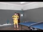 Настольный теннис, представитель Дрибинской средней школы